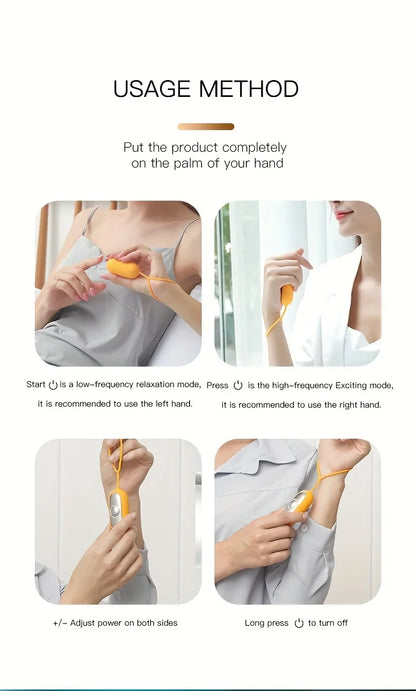 Smart Sleep Instrument Anxiety Relief Neuro Sleep Nerves Insomnia Soothe Device Pulse Stimulation Hand Held Sleeping Aid Device