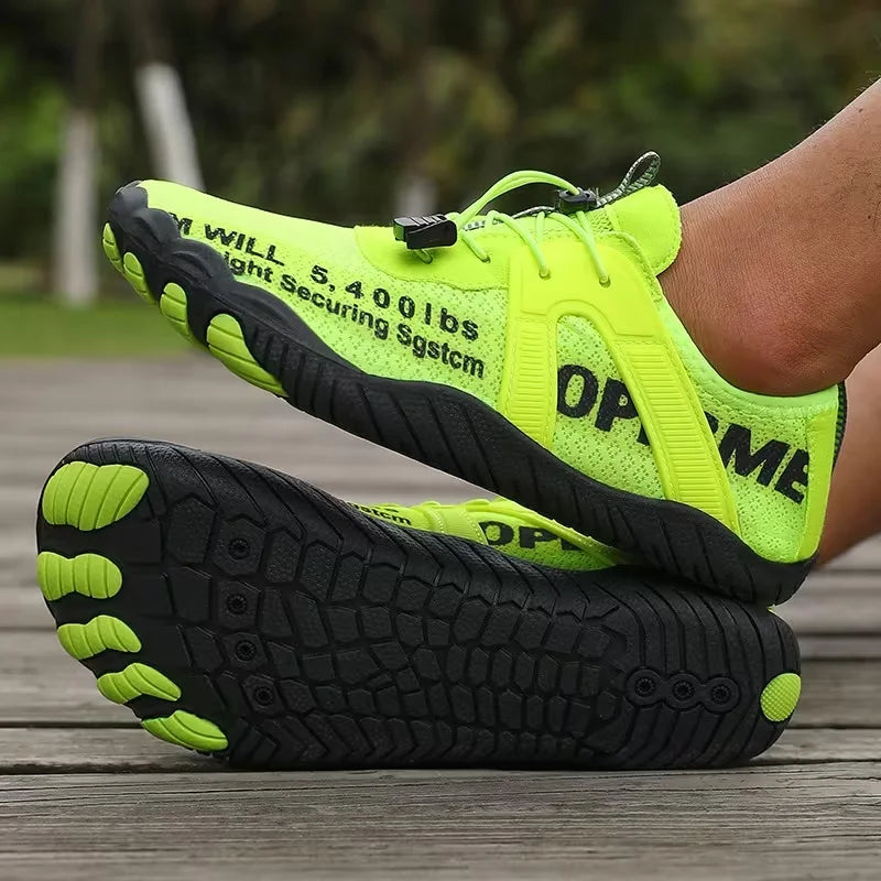 Unisex Quick Dry Water Shoes Men Women Colorful Beach Swimming Surfing Seaside Aqua Shoes Couple Barefoot Upstream Sneakers