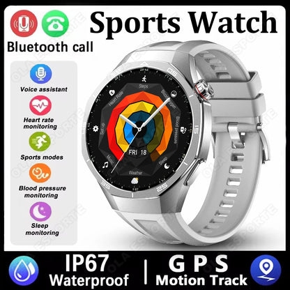 2026 Sports Watch 5 Pro GPS Track Smart Watches Men 1.52"AMOLED Full Touch Screen Waterproof Bluetooth Talk Smart Bracelet Hw12
