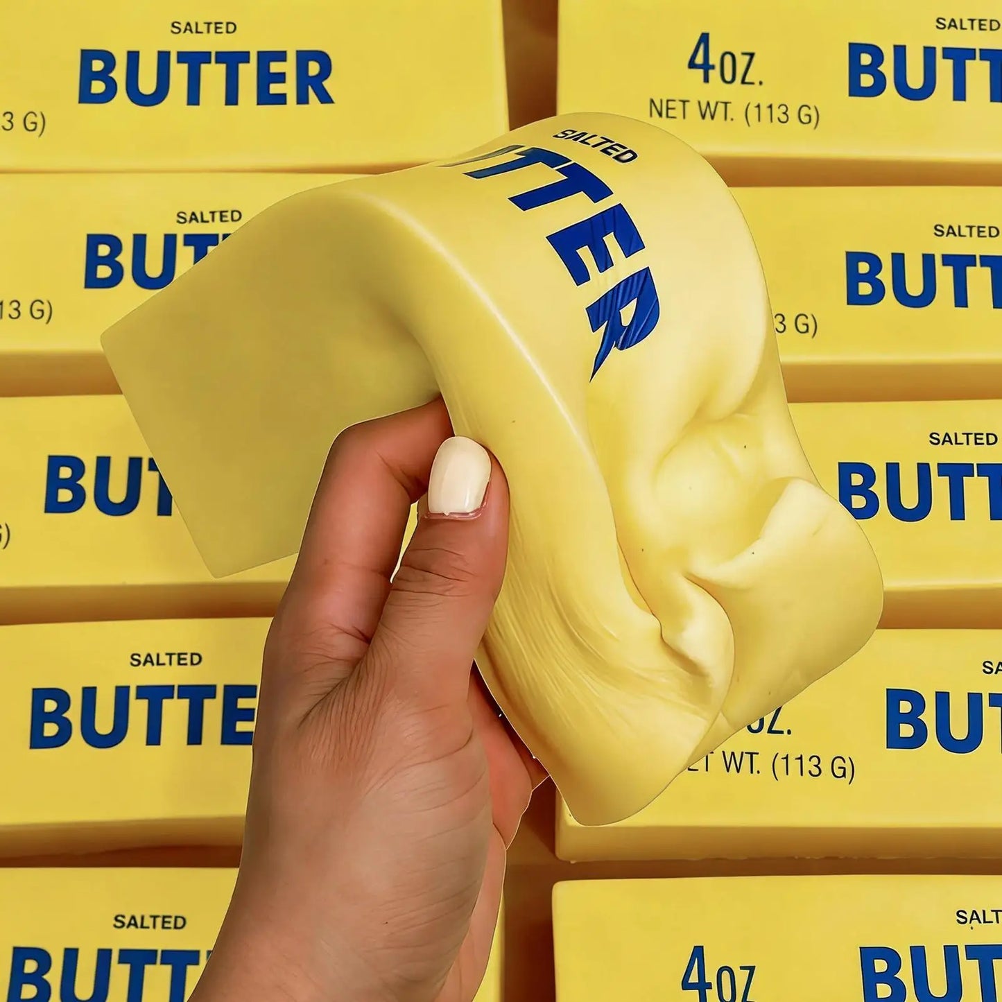 Giant Jumbo Big Butter Stick Slow Rising Fidget Toy Giant Butters Sticks Moist Squeeze Toy for Adults Kids Autism Girls Gifts
