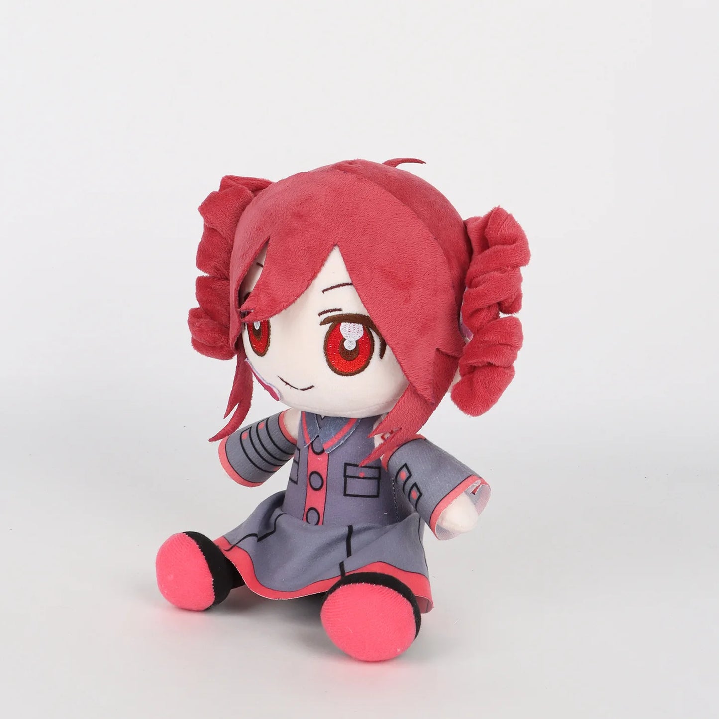 Hot Kasane Teto Plush Toy Soft Doll Stuffed Plushies Figure Anime Cosplay Cartoon Birthday Present Christmas Gift for Fans Girl