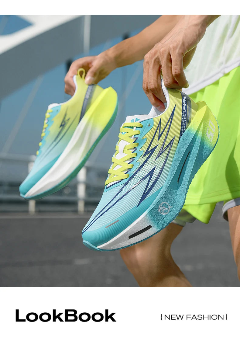 Running Shoes Original Man Carbon Plate Marathon Sports Shoes Cushion Lightweight Woman Comfortable Athletic Speciality Sneakers