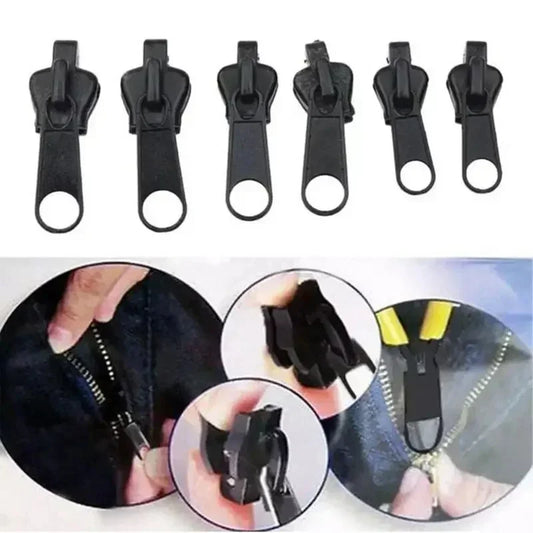 3 Sizes Universal Instant Fix Zipper Repair Kit Replacement Zip Slider Teeth Rescue Sewing Clothes Bag Zippers Accessories 2028