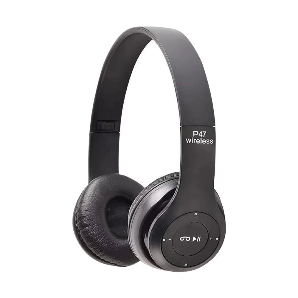 Fone Wireless Bluetooth Headphones HIFI Stereo Foldable P47 Earphones Kid Helmet Gift With Microphone Support SD Card For iPhone