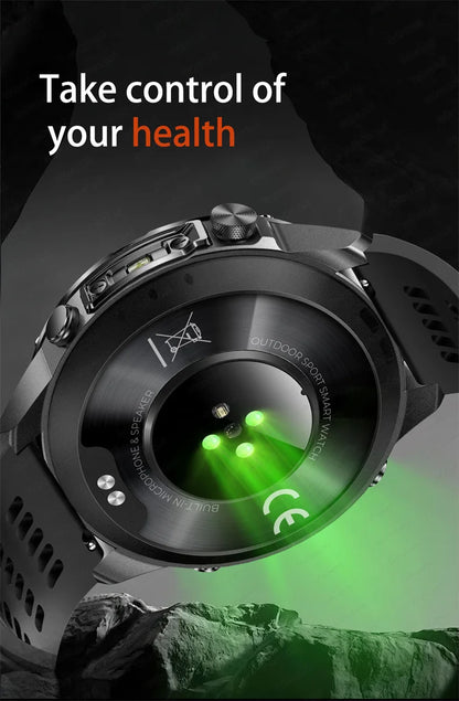 Smart Watch Men GPS Track 30 meters Swim Waterproof  Sports Fitness GPS Precise Positioning Offline Map 2GB Memory Smart Watchs