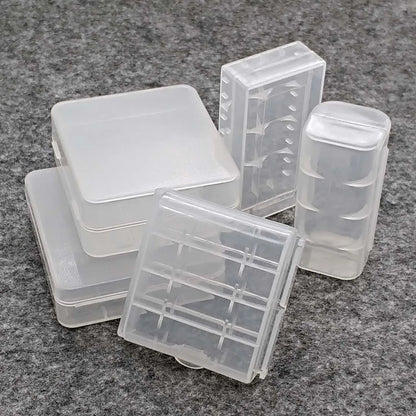 Durable 26650 18650 Battery Storage Box Hard Case Holder For 2/4 18650 4x AA 4xAAA Rechargeable Battery Power Bank Plastic Cases