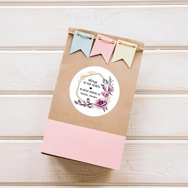 Custom-Made Event Stickers - Personalized Logo/Photo Decals for Weddings, Birthdays, Brand Promotion & Gift Packaging