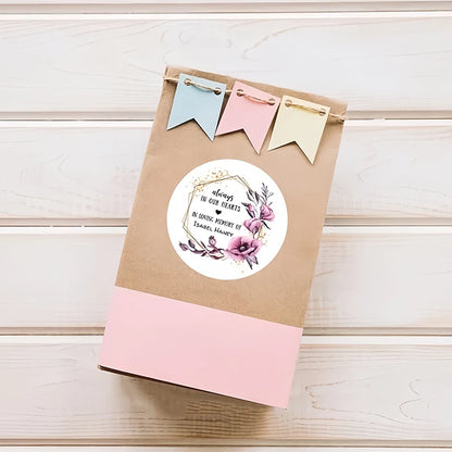 Custom-Made Event Stickers - Personalized Logo/Photo Decals for Weddings, Birthdays, Brand Promotion & Gift Packaging