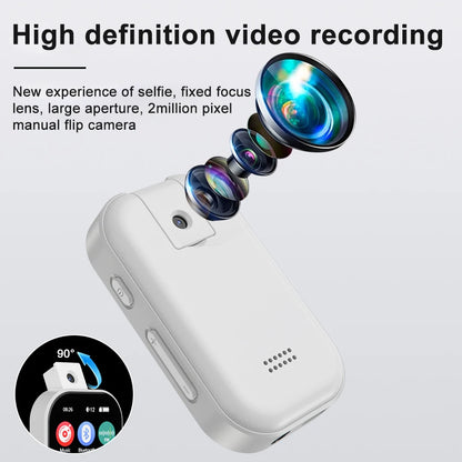 MP3 Player HiFi 2026 New Bluetooth 5.3 Sports Sound Music Walkman with Camera for Photos Built-in FM Radio Voice Recorder