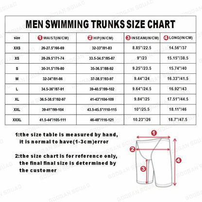 Zootekoi Mens Swimming Trunks Beach Surf Tights Shorts Endurance Athletic Training Quick Dry Jammer Diving Surfing Swimwear 2023