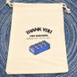 5pcs thank you For Building Memories with me Bags boy girl Birthday Party decoration gift Children's birthday bag