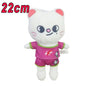 8pcs Skzoo Plush 25cm Kpop Cartoon Stuffed Animal Plushies Stray Kids Plush Doll Toys Kawaii JYP Adults KZ Fans Keychain  Gift