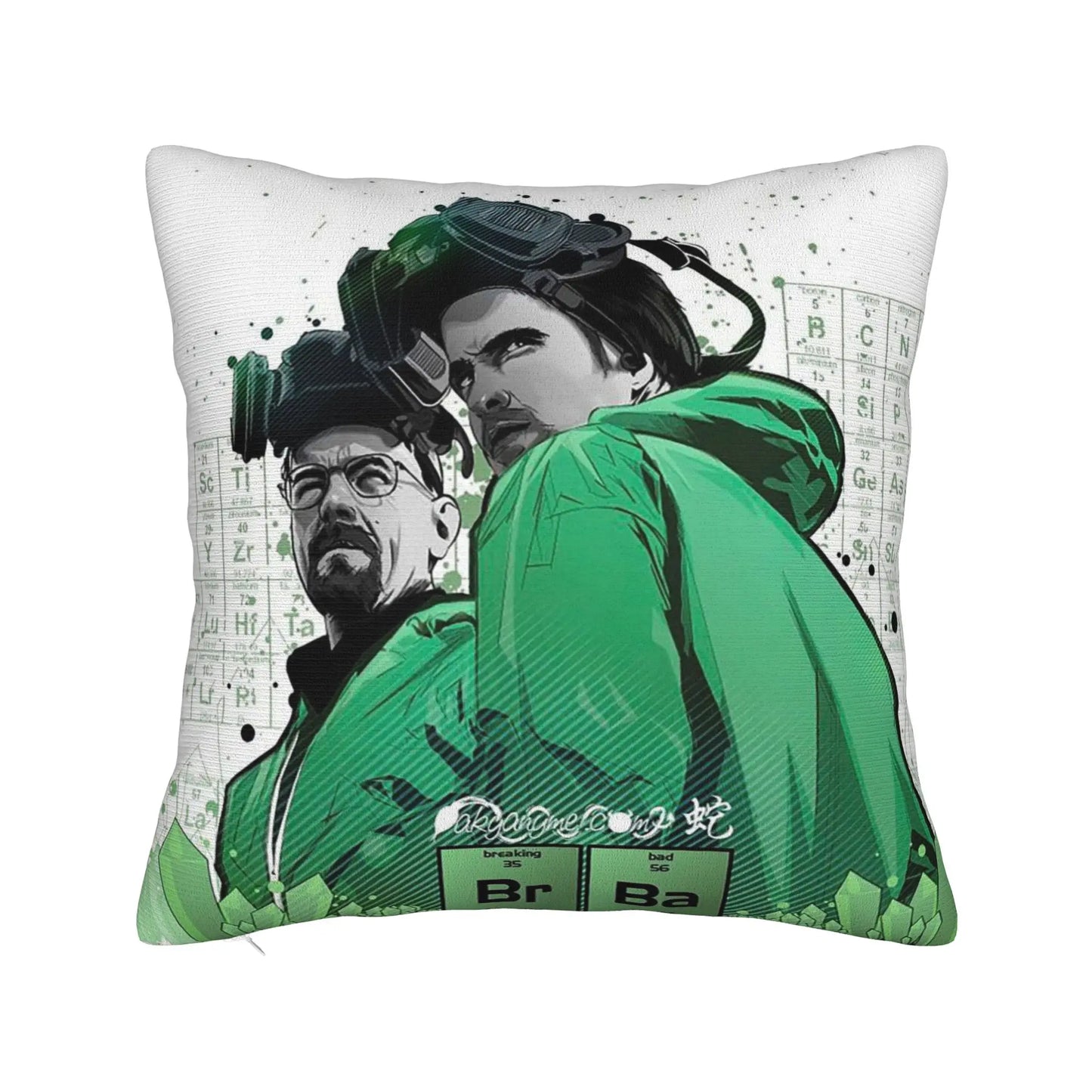 Saul Goodman Actor Square Pillow Case Breaking Bad Cushion Covers Customized Zippered Decorative Pillowcase for Sofa 40*40cm
