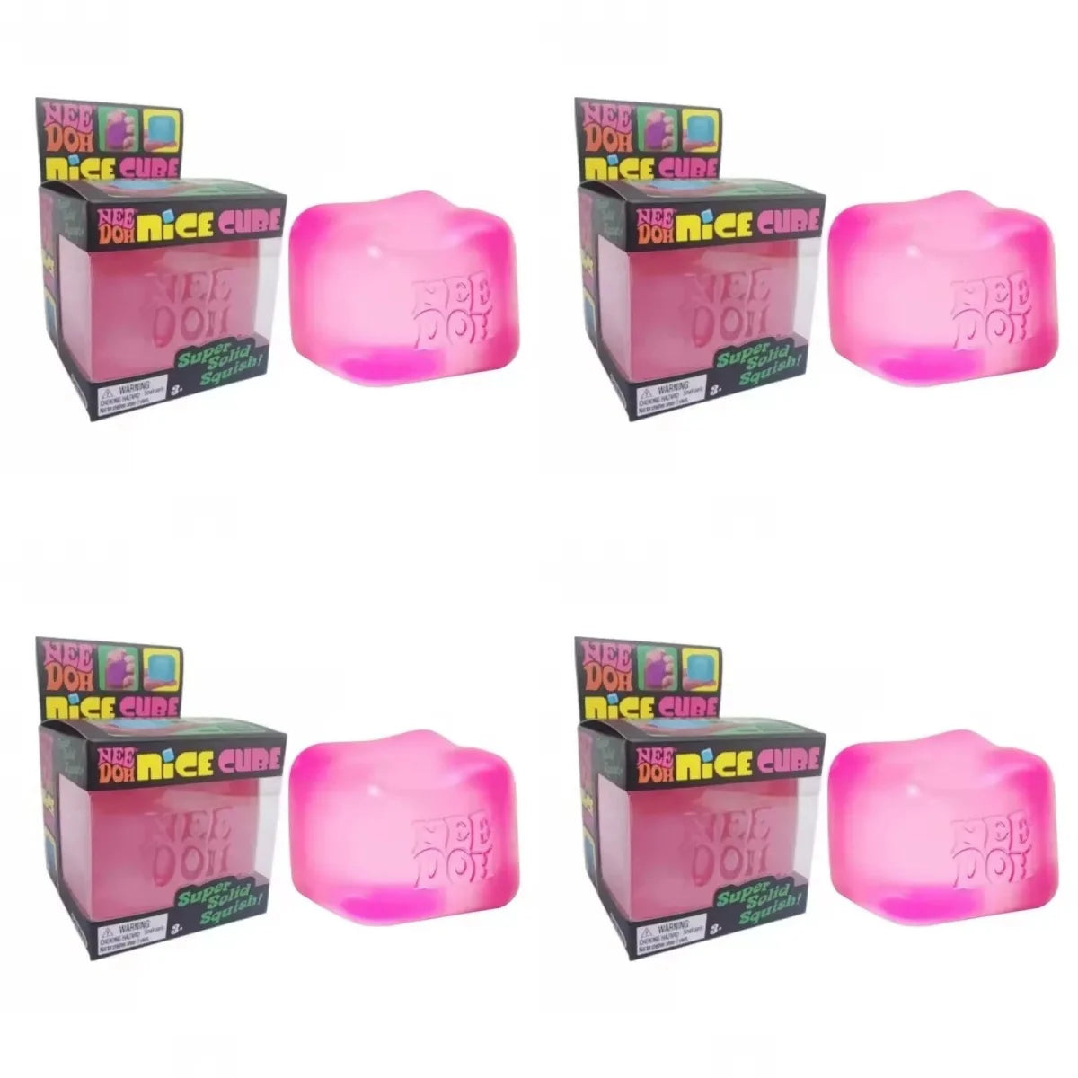 2026 Hot Schylling Needoh Nice Cube Stress Relief Sensory Toy for ADHD Focus and Anxiety Unisex Fidget Tool Soft Squishy Desk//'