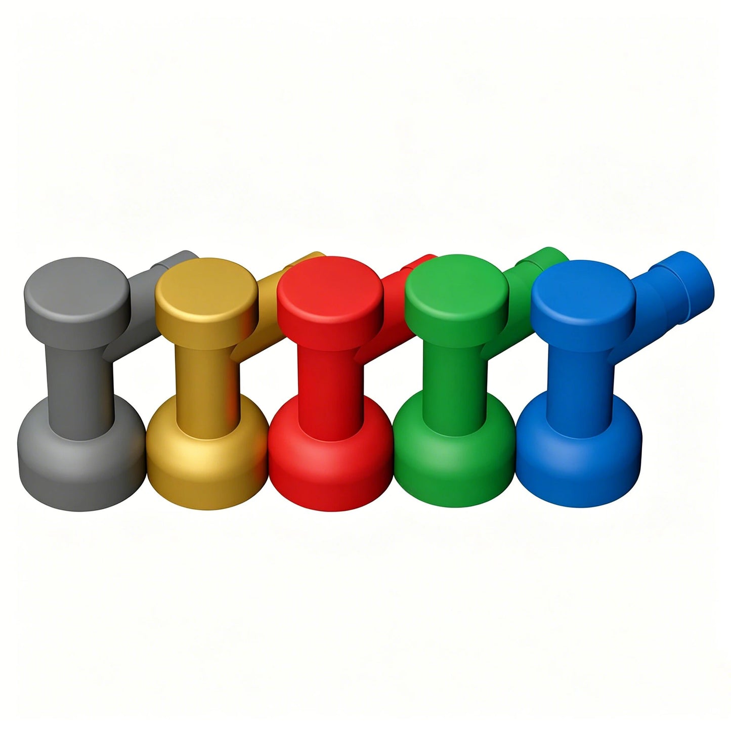 20PCS Puzzle Particle 4599 Tap 1x1 Faucet Building Blocks With Hole In Nozzle End Bricks DIY Toy Children Gifts