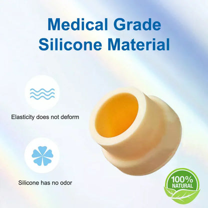 Multiple Sizes Tracheostomy Tube Holder Silicone Plug Reusable Trach Silicone Sleeve Sealing Cap Suitable For Tracheostomy Tube