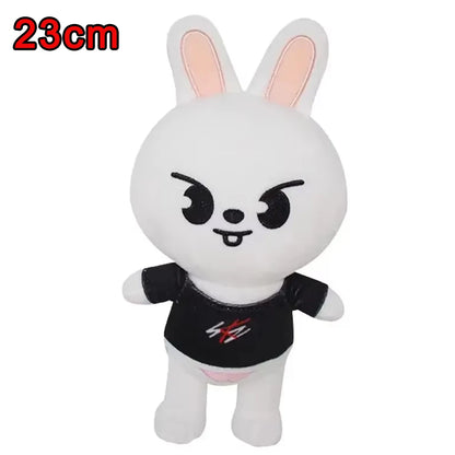 *SKZOO Kpop Plush Toys,Wolf Bear Foxes Duck Cartoon Cute Plush Animal Backpack Dolls, Large Messenger Bag, Throw Pillow, Gift