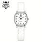Korean version of the trendy ladies watch fashion small Arab quartz watch leather strap watch