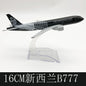 16cm B777 Kids Airplane Air New Zealand 1:400 Scale 777 Aircraft Model with Base Alloy Plane Toy For Collectible Airplane