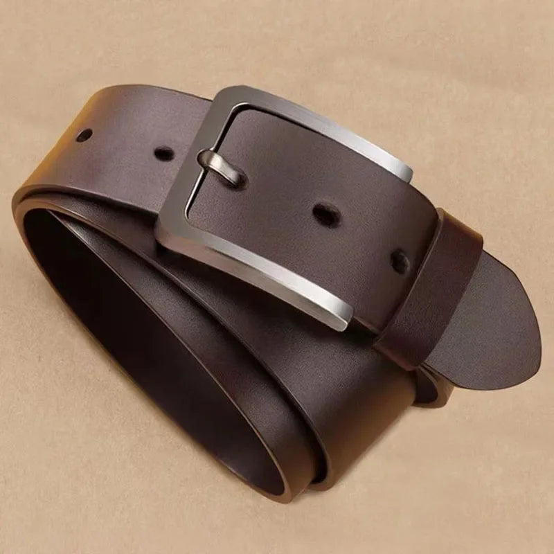 Classic Alloy Pin Adjustable Alloy Buckle Belts for Jeans Unisex Men Women Belt Business PU Leather Belts Waist Straps Belts