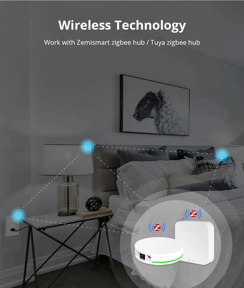 Zemismart Zigbee Smart 10A 20A Brazil Socket Light Switch with Outlets Work with Tuya Smart Life App Alexa Google Home Control