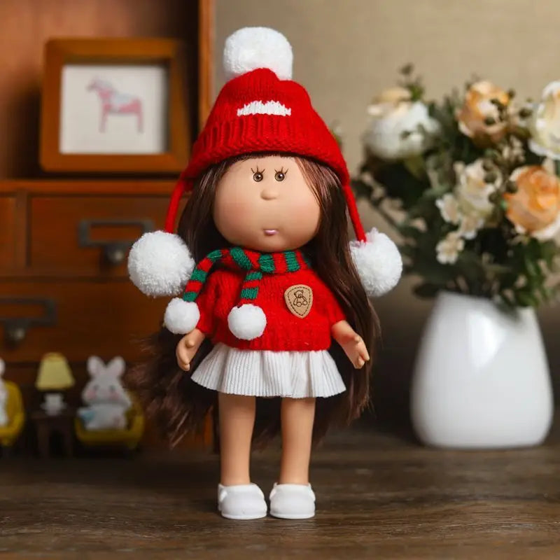 24Cm for Spanish Mia Potato Doll Clothes Ins Style Fashion Outfits Shoes Hair Accessories Dress Up Costumes for Kids Collectors
