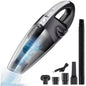 Handheld Vacuum Cordless Powerful Cyclone Suction Portable Rechargeable Vacuum Cleaner Quick Charge for Car Home Pet Hair