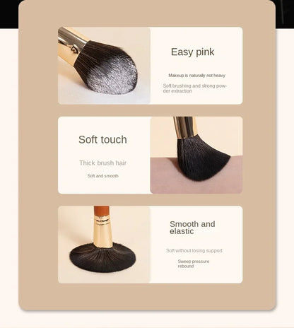 9Pcs/lot Mini Makeup Brush Set Portable Travel Cosmetic Brushes Kit Eyeshadow Foundation Powder Brushes Beauty Makeup Tools