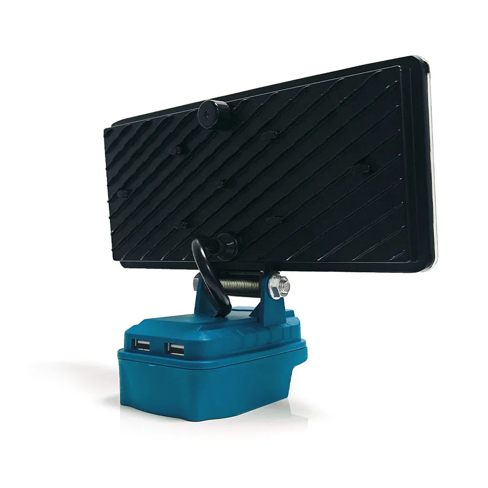 90W LED Work Light for Makita 18V Battery LED Spotlight -9000LM Cordless Jobsite Flood Light Construction Work Light USB Charger