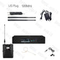 Qlxd4 single-ear head-mounted lavalier wireless microphone set with clear sound quality suitable for hosting speech activities
