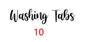 Laundry Room Organisation Labels Vinyl Sticker Decals Washing Powder Fabric Softener Storage Jar Tank Label Decal Decorative