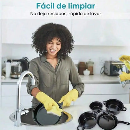 13Pc Nonstick Cookware Set, Induction Pots and Pans with Cooking Utensils, Black Kitchen Set for Home Camping, Thanksgiving Gift