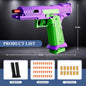 2011/SIG17 Shell Ejceting Toy Gun Model Automatic Continuous Firing Soft Bullet Empty Hanging Airsoft Birthday Gifts for Boys