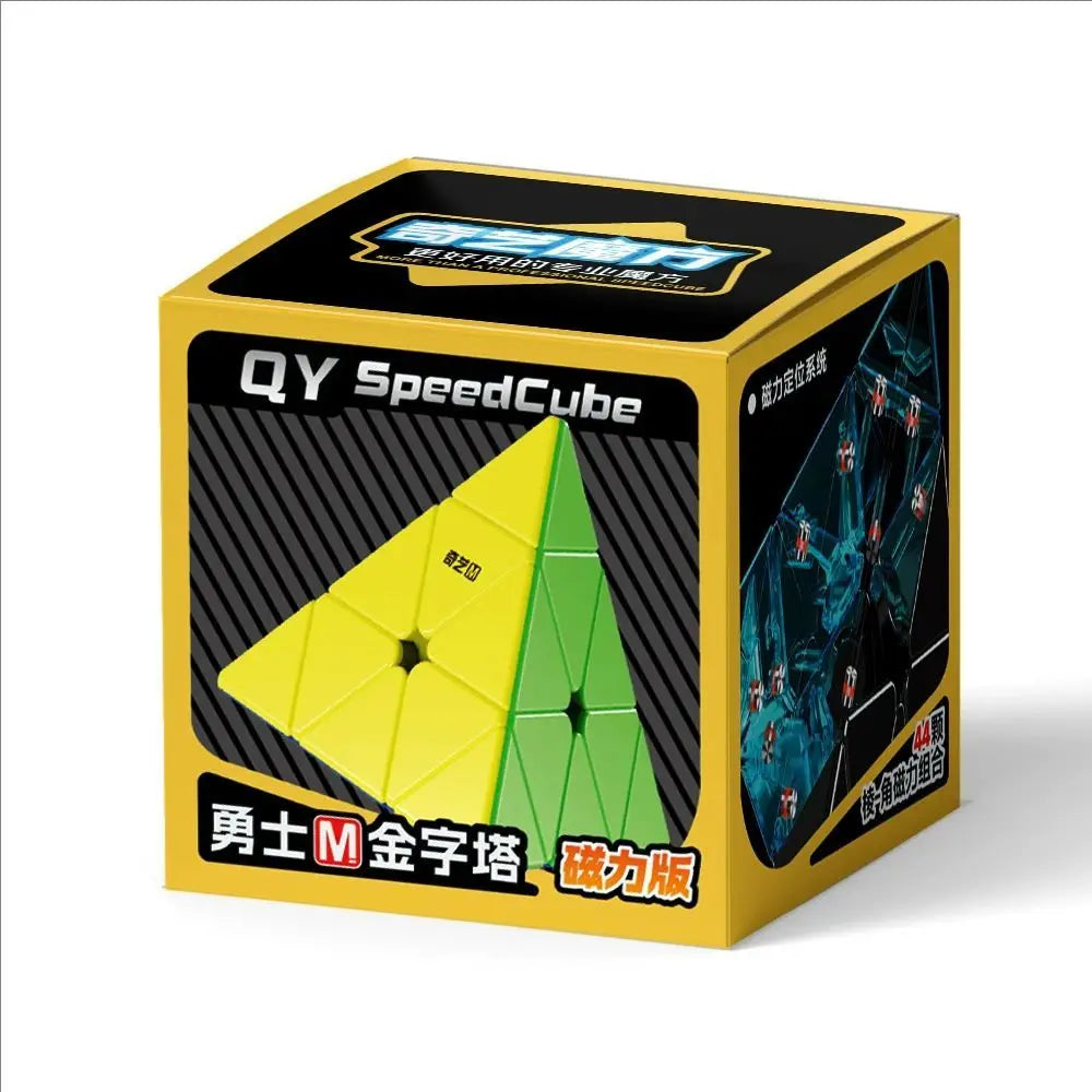Qiyi Magic Cube 2x2 3x3 4x4 5x5 6x6 Black Stickers Educational Puzzle  Magic Cube Toys For Children Kids Gift Toy Cubo Magico