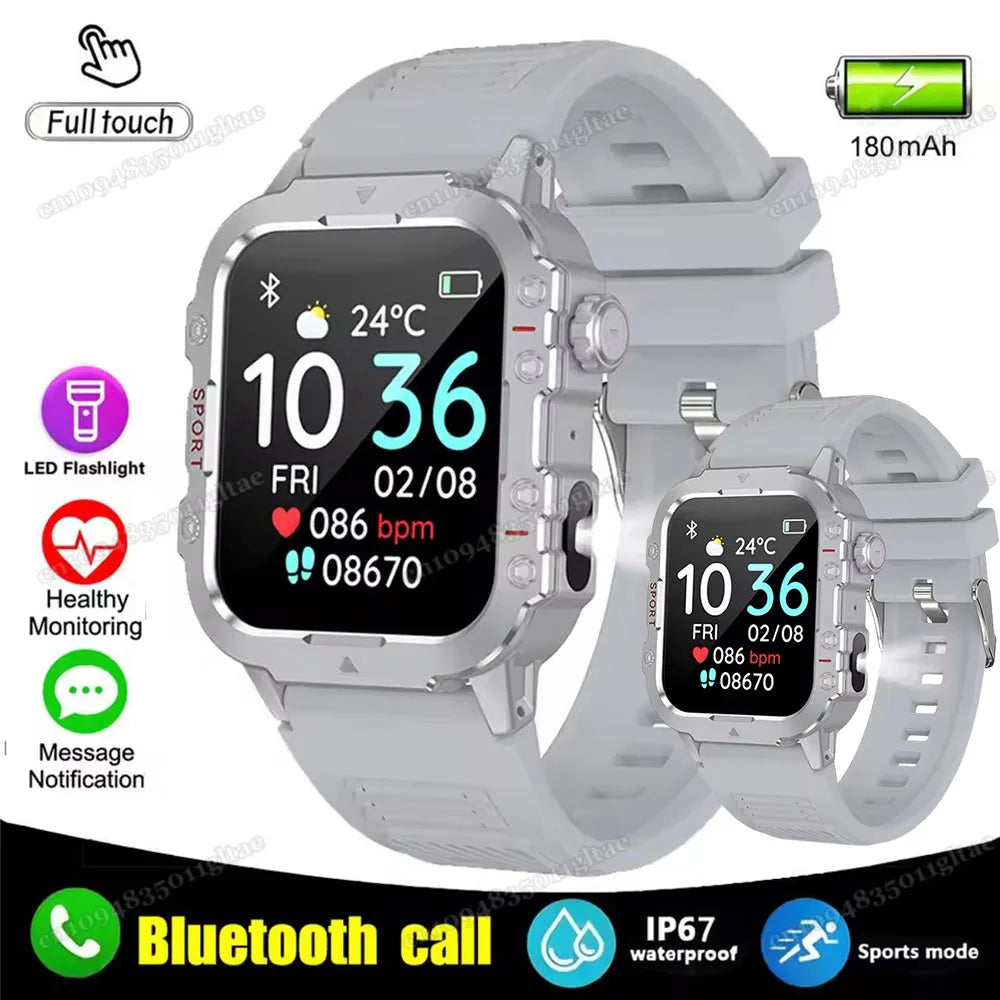 2026 New SmartWatch Men For Women Militray Outdoor GPS Track Sport Watches Heart Rate Sleep Waterproof Smart Watch IOS Android