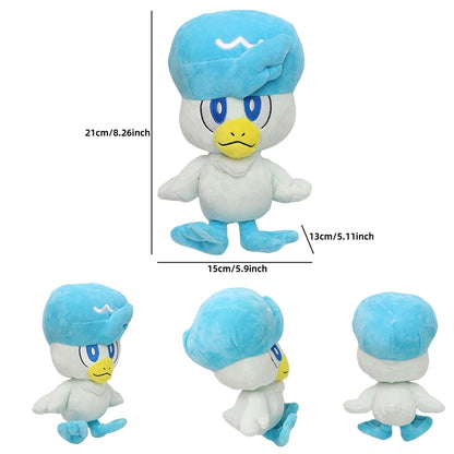 New Pokemon Pikachu Plush Toy Sprigatito Fuecoco Groudo Meowscarada Floragato Cinderace Keldeo Exegguto Shinx Stuff Peluche Doll