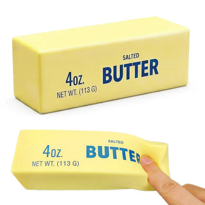 10pcs new Cute Butter Squishy Toy Super Soft Slow Rising PU Stress Relief Toy for Kids Adults Home Office Anxiety Squeeze Toy