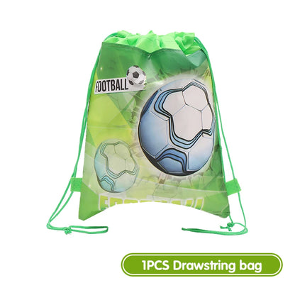 Football Birthday Decoration Party Supplies Tableware Balloons Set Candy Gift Boxes Football Birthday Gifts Kids Birthday Favors