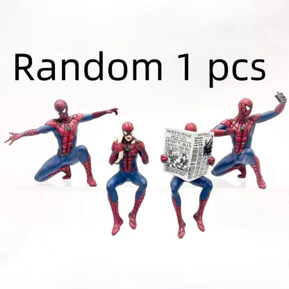 New In Stock Spider Man Static Statue China Replica 3-Inch Action Figure Model Desktop Ornaments Surprise Gifts For Fans