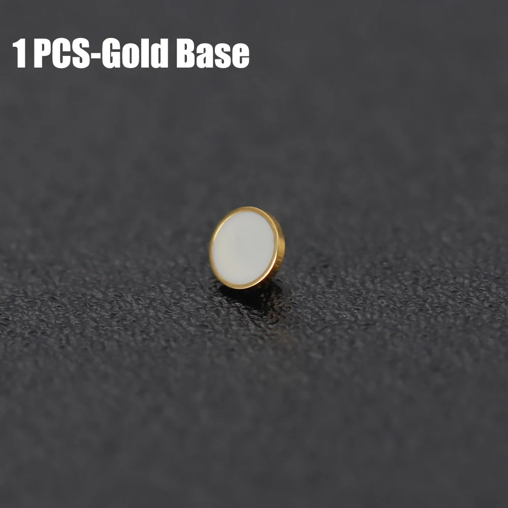 Green Luminous Pip Suitable for Omega Seamaster 300 Bezel Insert Lume Pip 12 Clock Scale Watch Bezel Luminous Pearl Replace Part