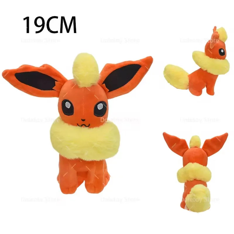 Hot Pokemon Plush Sylveon Leafeon Umbreon Vaporeon Glaceon Soft Anime Dolls Throw Pillow Stuffed Animal Birthday Gift for Kids