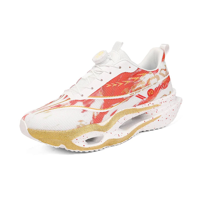 Running Shoes Carbon Board Marathon Men Speciality Sports Breathable Lightweight Women's Comfortable Athletic Nonskid Sneakers