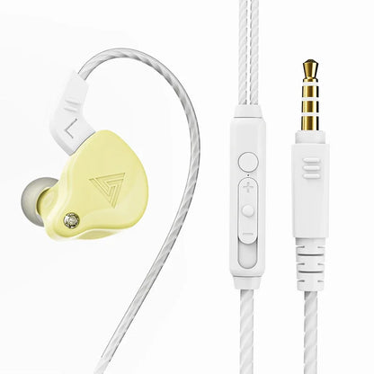 QKZ CK5 FiLe Wired Earphone Professional Gaming And Sports Noise Cancelling Headphones with Microphone HiFi Music Earphone