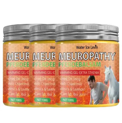 Neuropathy Pferdebalsam Joint Cream - Warming Gel with Chamomile, Arnica & Lavender, Deeply Moisturizes & Protects Joints