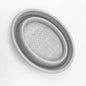 Soft Silicone Makeup Brush Cleaner Folding Powder Puff Cleaning Bowl Eyeshadow Brushes Wash Clean Mat Beauty Tools Scrubber Box