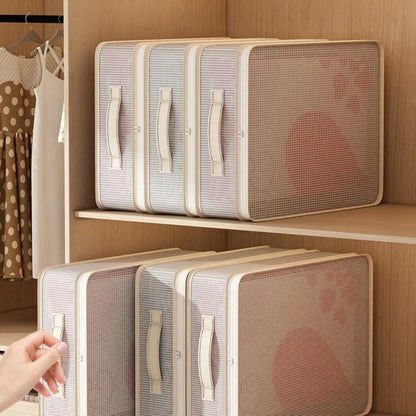 Home Bed Sheets Duvet Covers Thickened Sorting Bags Wardrobes Cotton Quilts Clothing Compartments Dust-proof Storage Bags
