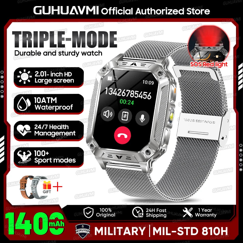 2026New GPS Smart Watch AMOLED 1400Mah Waterproof Fitness tracking Bluetooth Call Professional Sports Smartwatch For Men Women