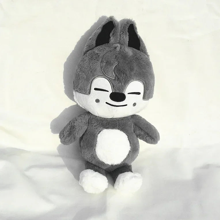 50cm Kpop Skzoo Plush Toy Wolfchan Kawaii Cartoon Stuffed Animal Plushie Doll Large Size Kids Babies Sleeping Pillow Gift 2025