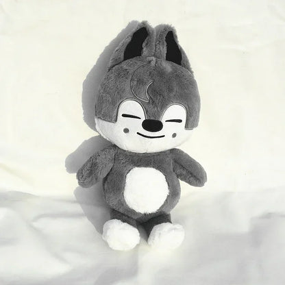50cm Kpop Skzoo Plush Toy Wolfchan Kawaii Cartoon Stuffed Animal Plushie Doll Large Size Kids Babies Sleeping Pillow Gift 2025