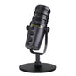 Haomuren XLR USB Dynamic Microphone for Podcasting Recording,PC Computer Streaming Gaming Mic With Mute Button Headphone Jack